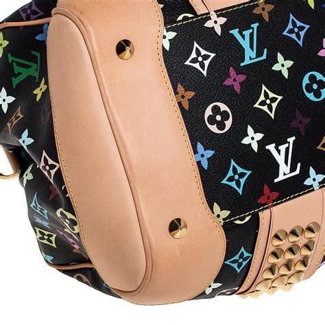 courtney louis vuitton|LOUIS VUITTON Monogram Multicolor Courtney GM Black.